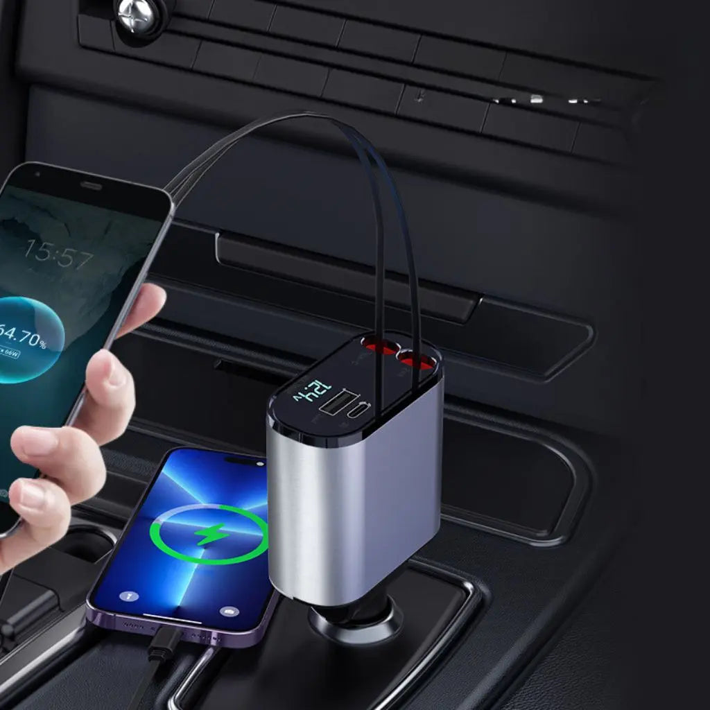 Retractable Car Charger ⭐⭐⭐⭐⭐ (58)