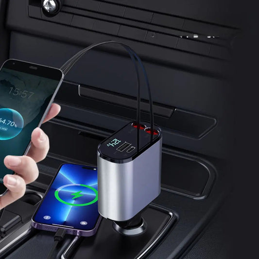 Retractable Car Charger ⭐⭐⭐⭐⭐ (58)